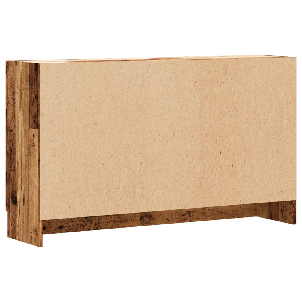 Buffet vieux bois 120x30,5x70 cm bois d'ingénierie - XIOS