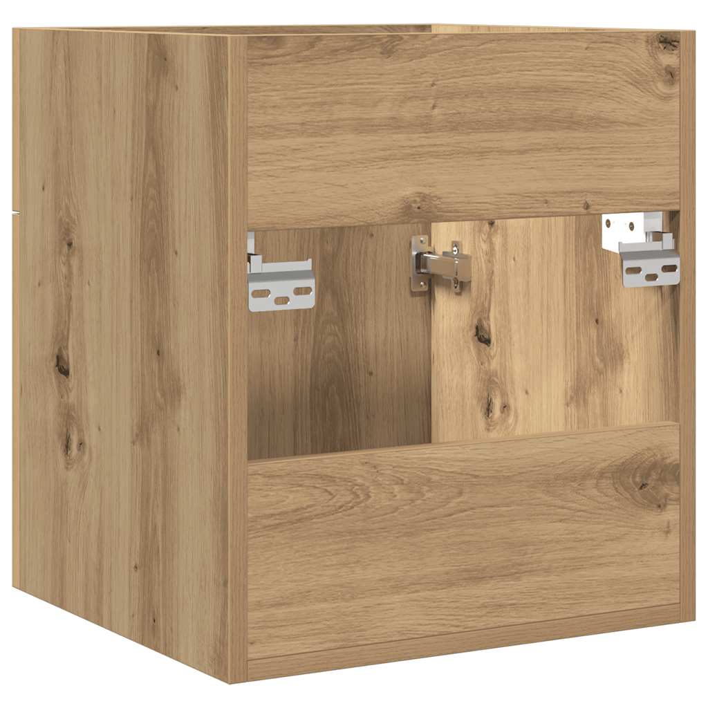 Armoire lavabo de salle de bain chêne artisanal bois ingénierie Ensembles de mobilier pour salles de bains vidaXL