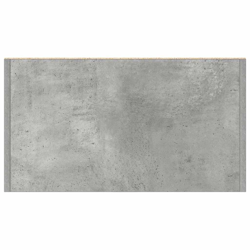 Armoire de salle de bain Gris béton 60x33x80 cm Aggloméré Ensembles de mobilier pour salles de bains vidaXL