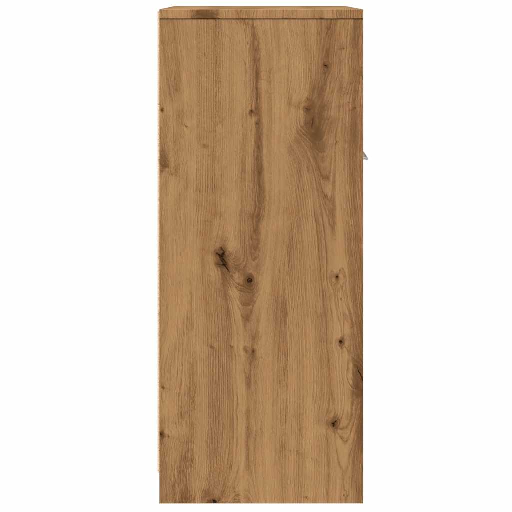 Armoire de salle de bain chêne artisanal 60x33x80 cm Ensembles de mobilier pour salles de bains vidaXL