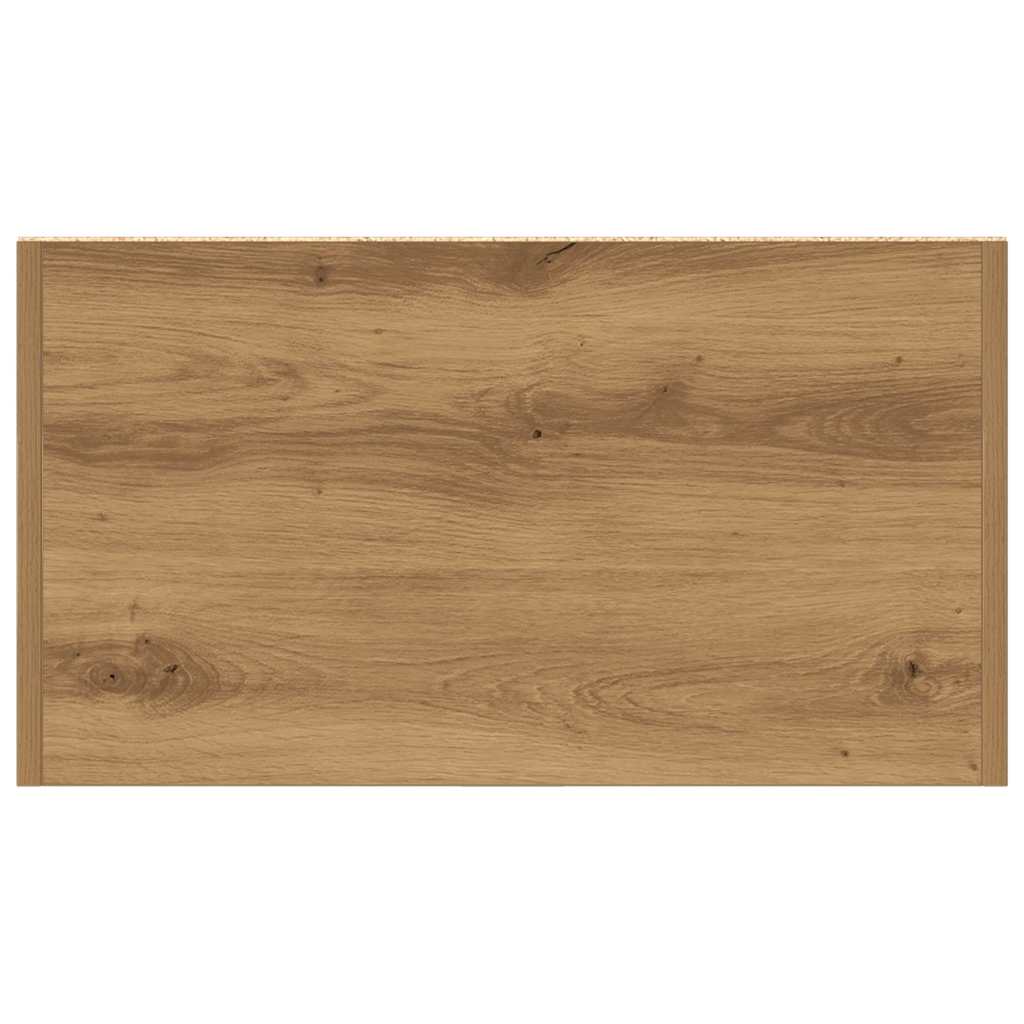 Armoire de salle de bain chêne artisanal 60x33x80 cm Ensembles de mobilier pour salles de bains vidaXL