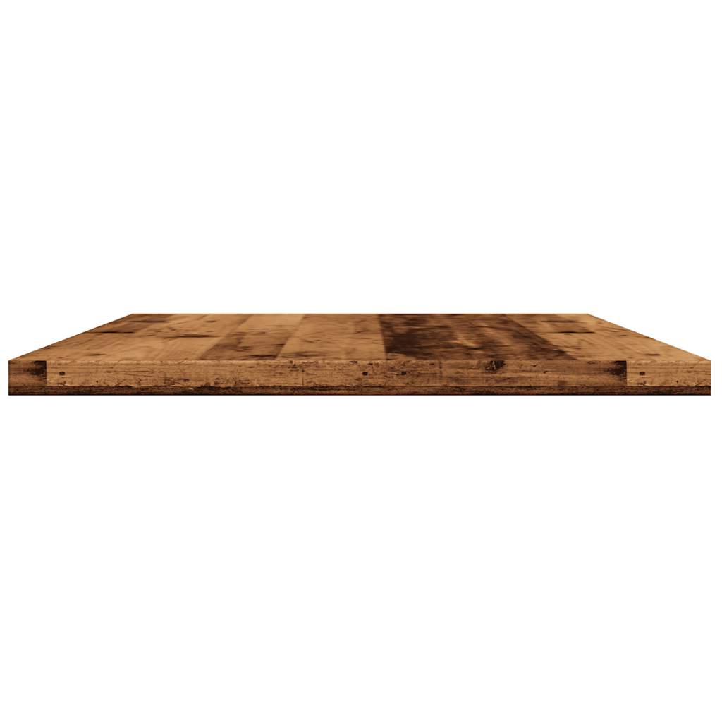 Panneaux de bibliothèque 4 pcs vieux bois 40x30x1,5 cm - XIOS