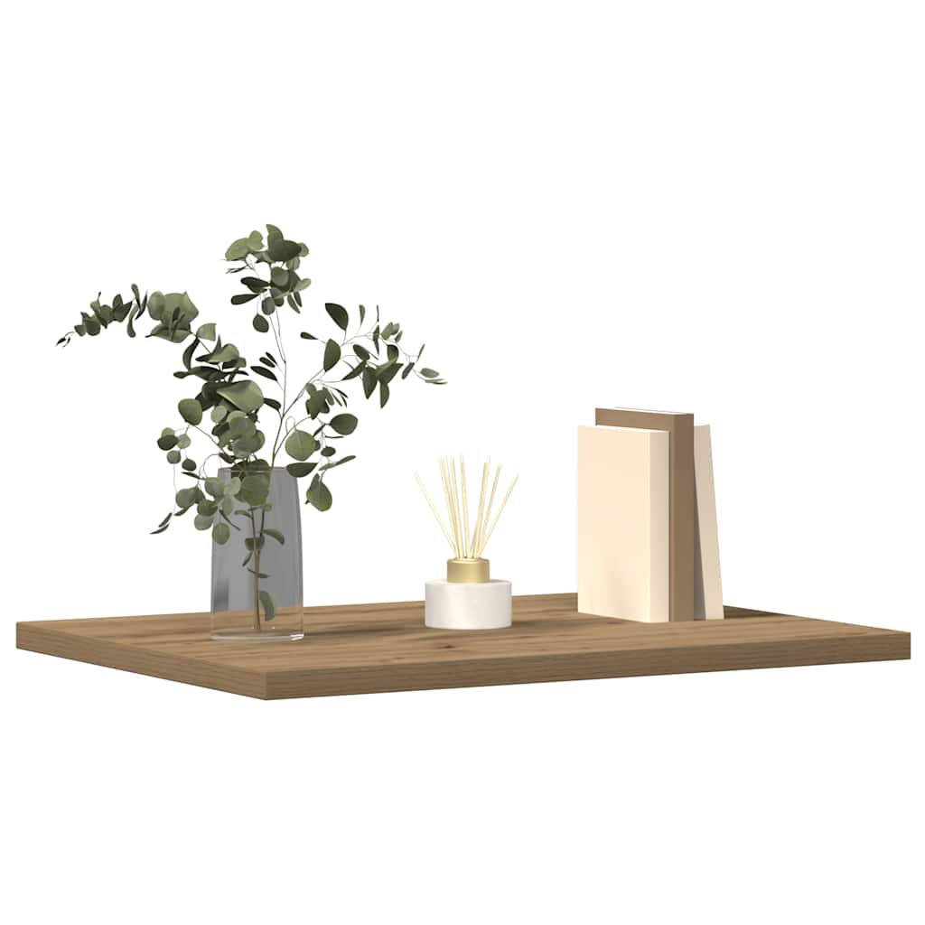Panneau de bibliothèque 4 pcs chêne artisanal 40x30x1,5 cm - XIOS