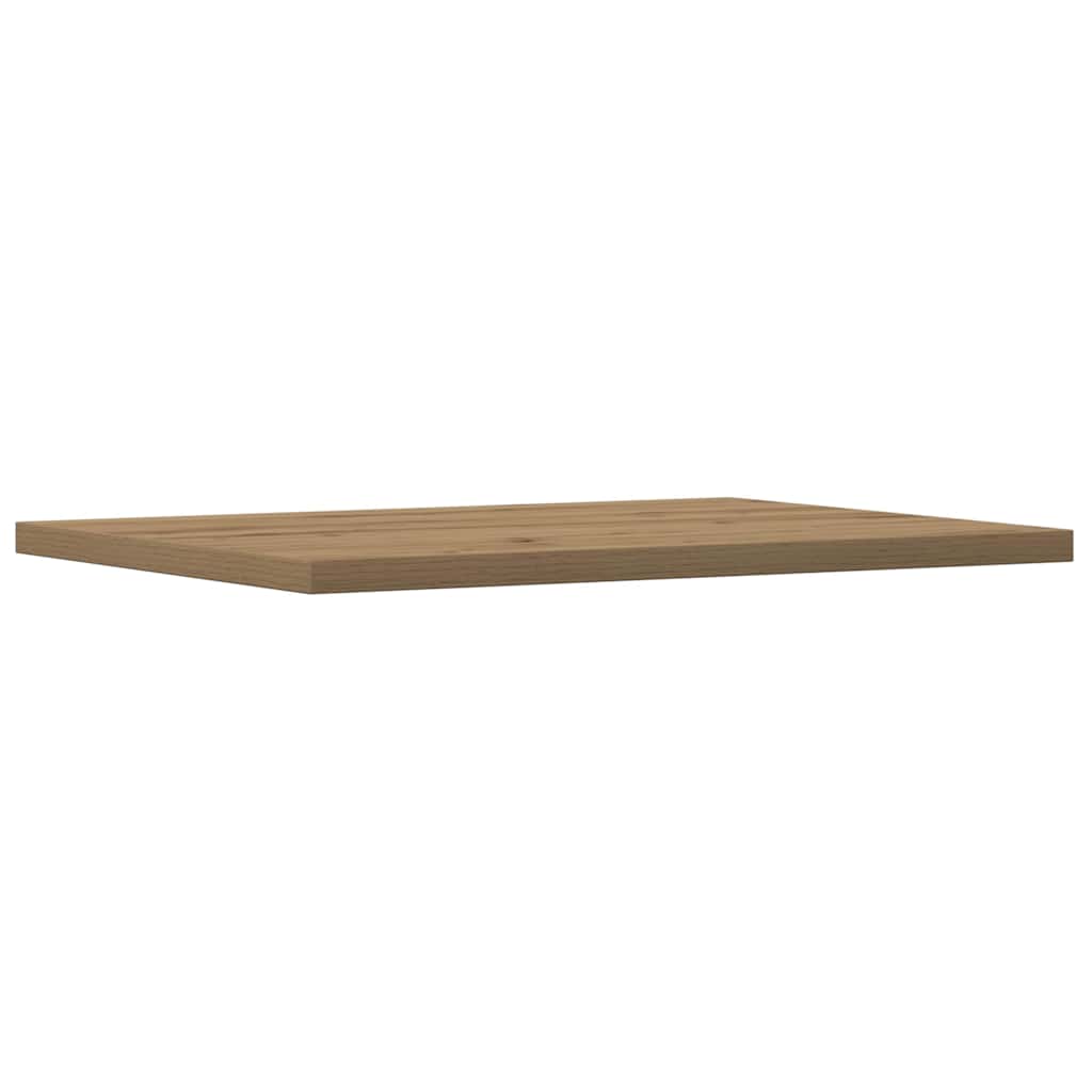 Panneau de bibliothèque 4 pcs chêne artisanal 40x30x1,5 cm - XIOS