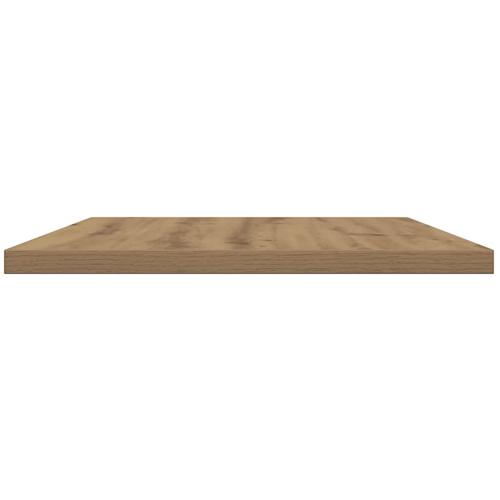 Panneau de bibliothèque 4 pcs chêne artisanal 40x30x1,5 cm - XIOS