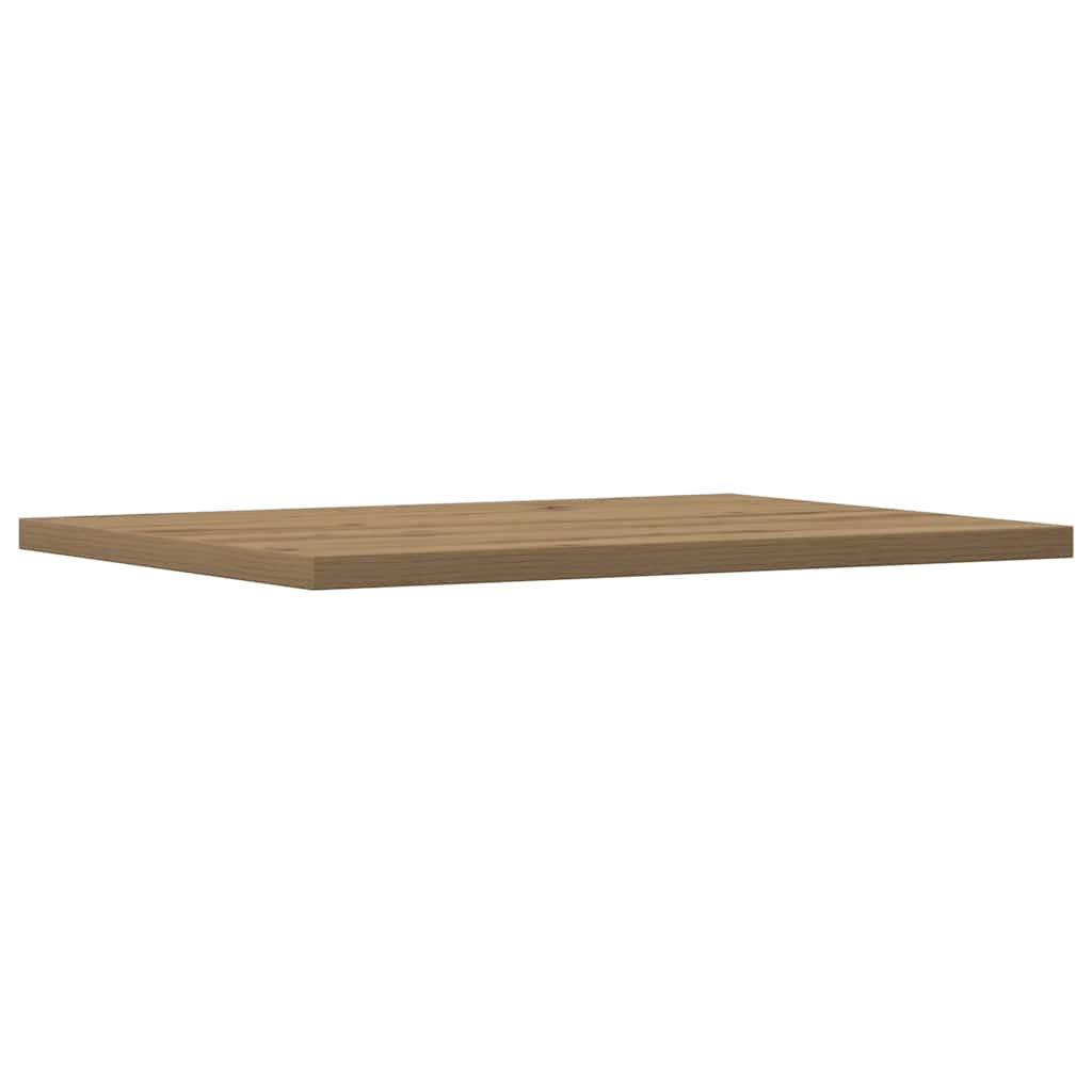 Panneau de bibliothèque 4 pcs chêne artisanal 40x30x1,5 cm - XIOS