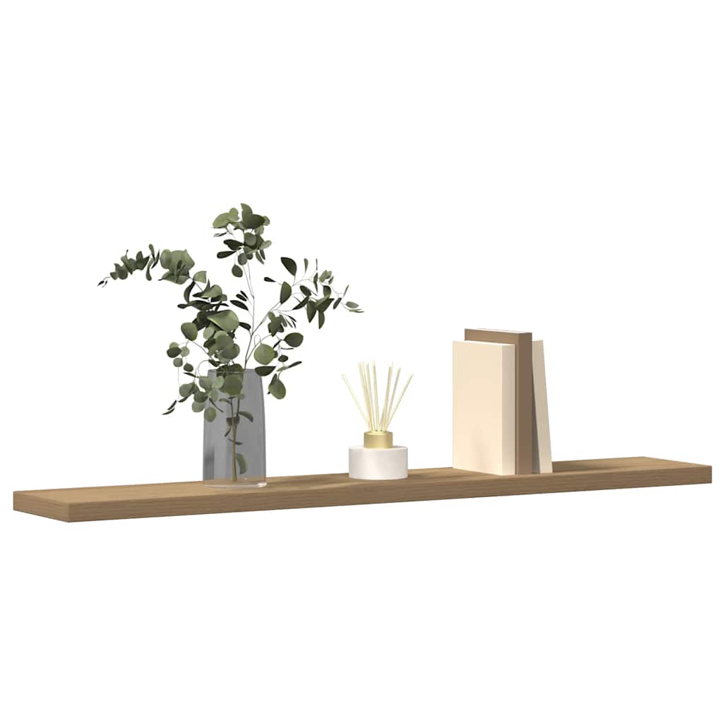 Panneau de bibliothèque 4 pcs chêne artisanal 60x10x1,5 cm - XIOS