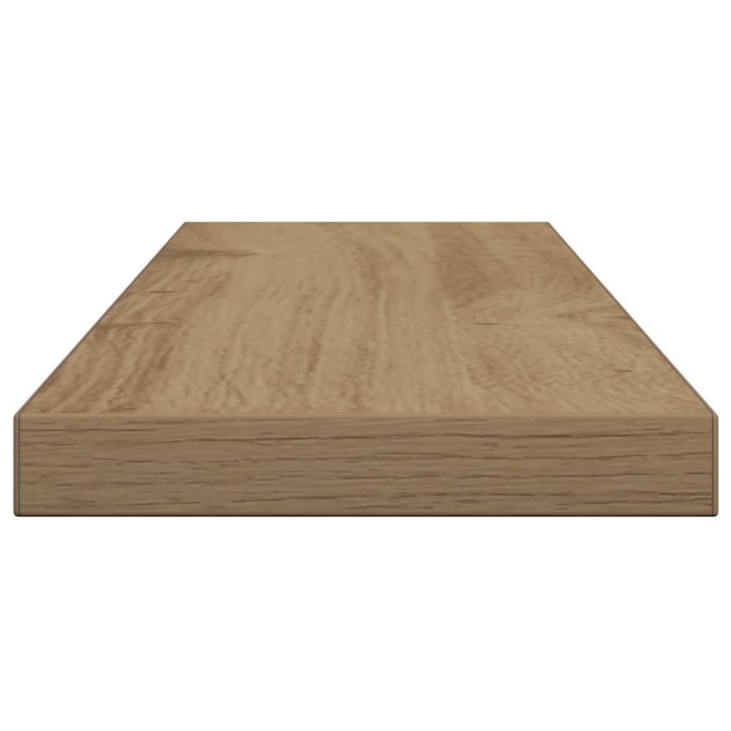 Panneau de bibliothèque 4 pcs chêne artisanal 60x10x1,5 cm - XIOS