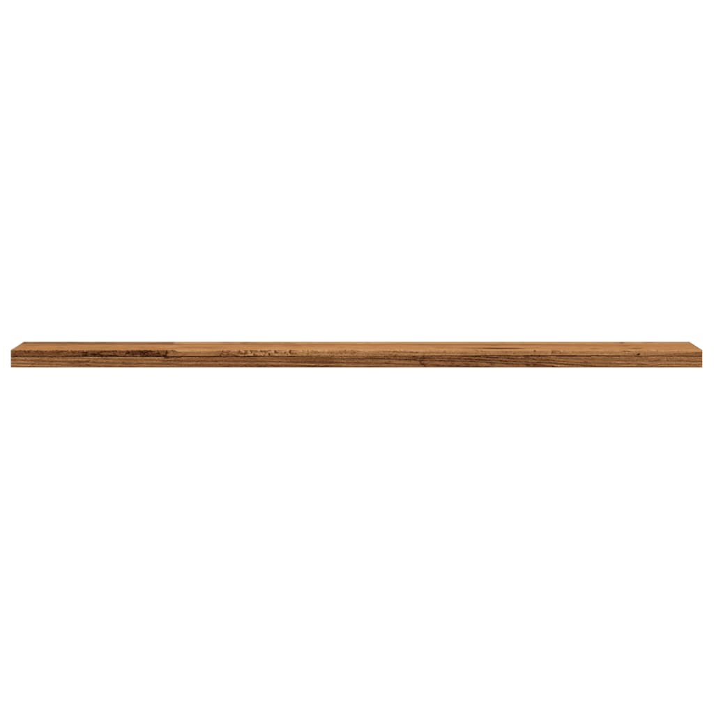 Étagères murales 4 pcs vieux bois 60x20x1,5cm bois d'ingénierie - XIOS