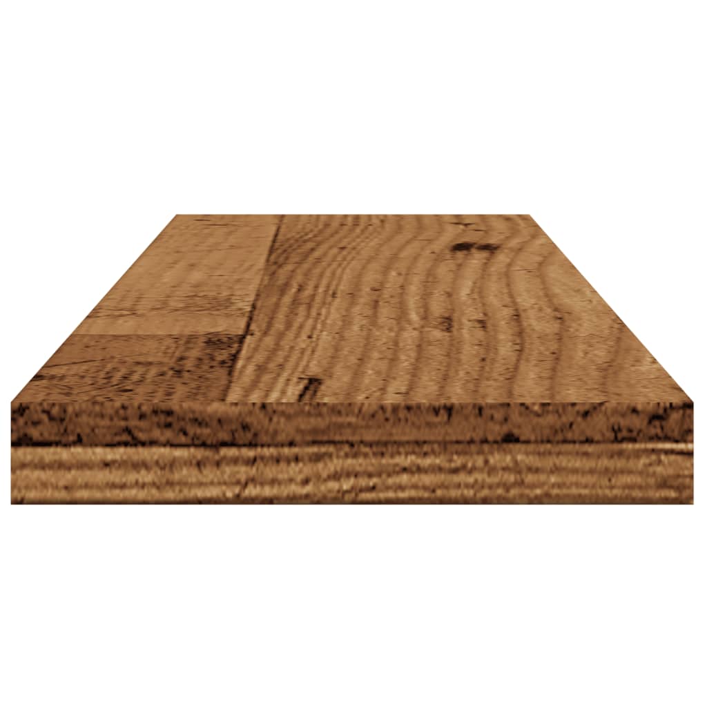 Étagères murales 4 pcs vieux bois 60x20x1,5cm bois d'ingénierie - XIOS