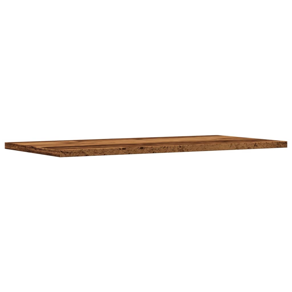 Étagères murales 4 pcs vieux bois 60x30x1,5cm bois d'ingénierie - XIOS