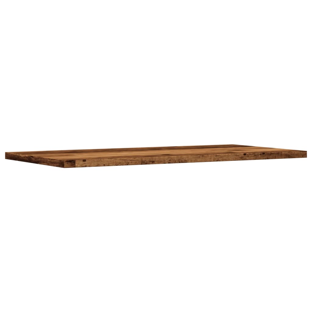 Étagères murales 4 pcs vieux bois 60x30x1,5cm bois d'ingénierie - XIOS