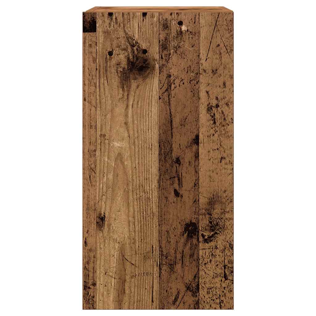 Meubles TV 2 pcs vieux bois 30,5x30x60 cm bois d'ingénierie - XIOS