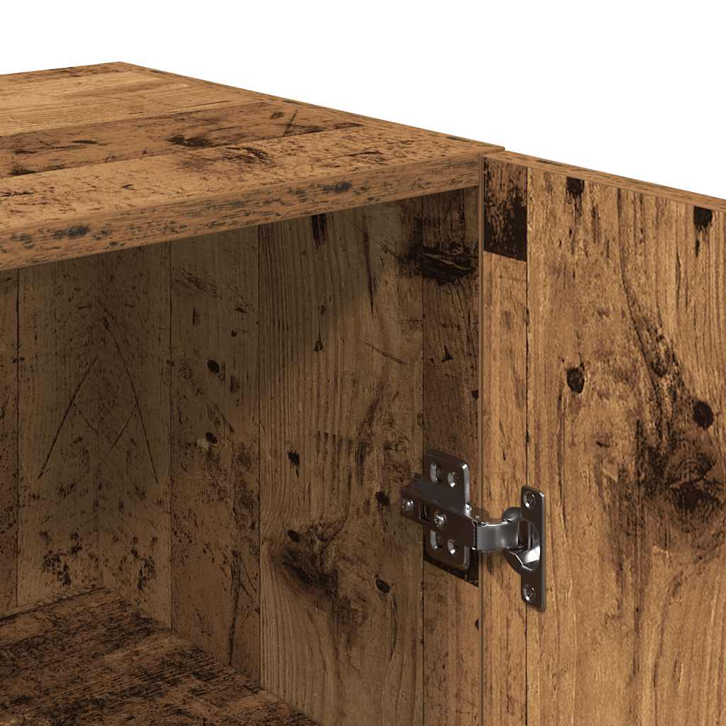 Meubles TV 2 pcs vieux bois 30,5x30x60 cm bois d'ingénierie - XIOS