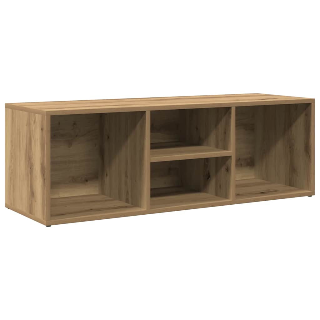 Banc de rangement à chaussures chêne artisanal 105x35x35 cm - XIOS