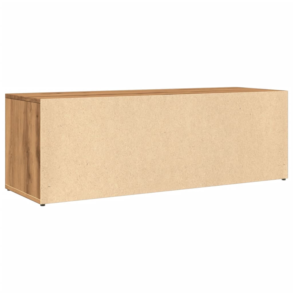 Banc de rangement à chaussures chêne artisanal 105x35x35 cm - XIOS