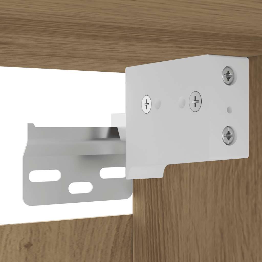 Meubles TV muraux 2 pcs chêne artisanal 30,5x30x30 cm - XIOS