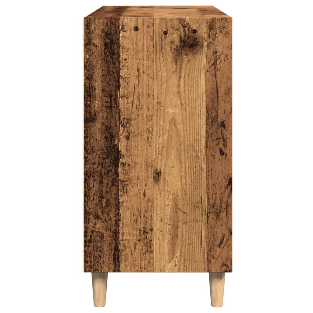 Buffet vieux bois 103,5x35x70 cm bois d'ingénierie