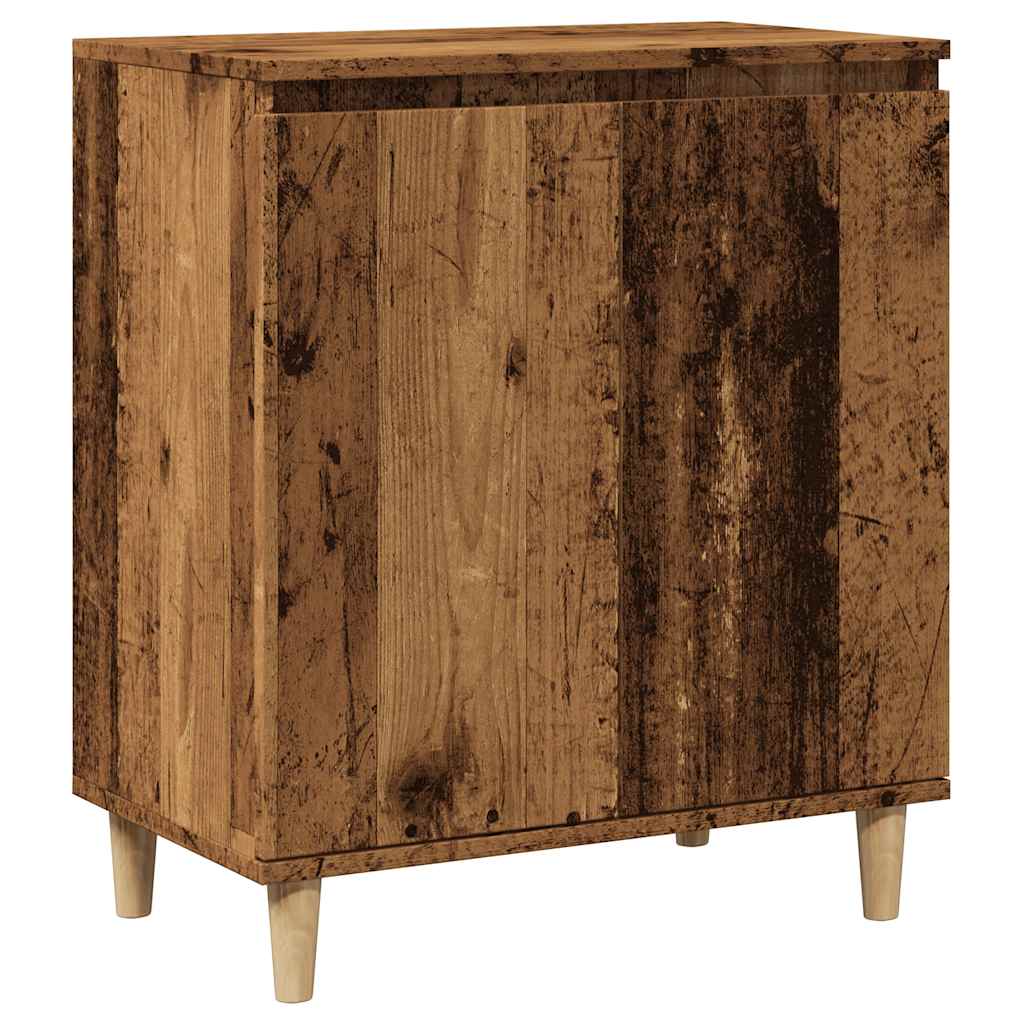 Buffet vieux bois 60x35x70 cm bois d'ingénierie - XIOS