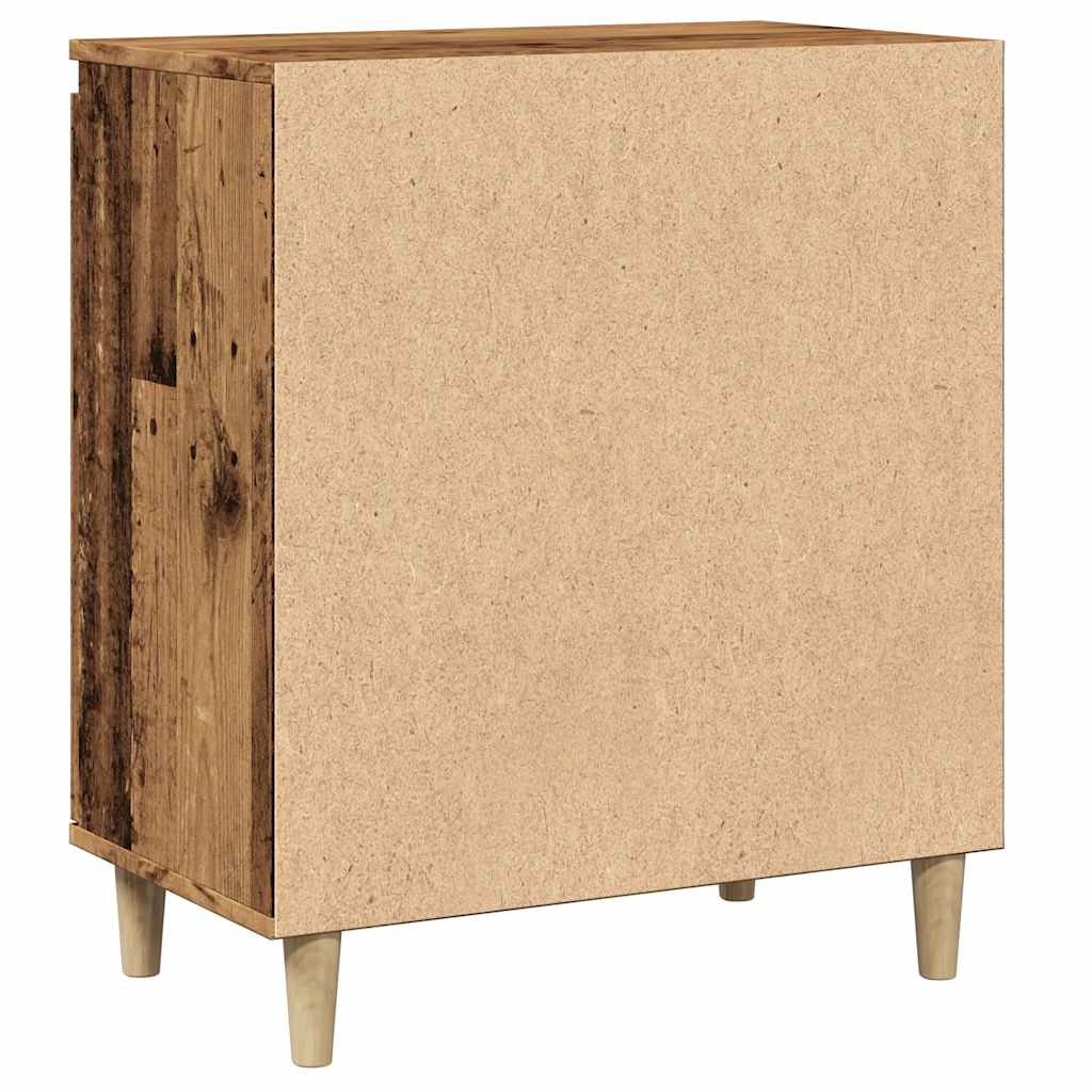 Buffet vieux bois 60x35x70 cm bois d'ingénierie - XIOS
