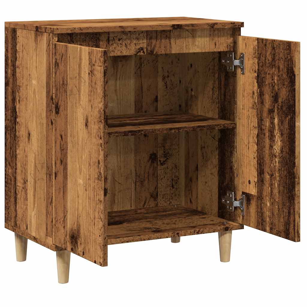 Buffet vieux bois 60x35x70 cm bois d'ingénierie - XIOS