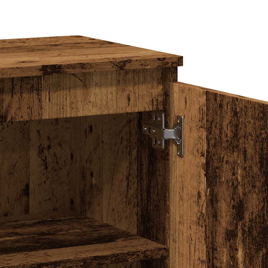 Buffet vieux bois 60x35x70 cm bois d'ingénierie - XIOS