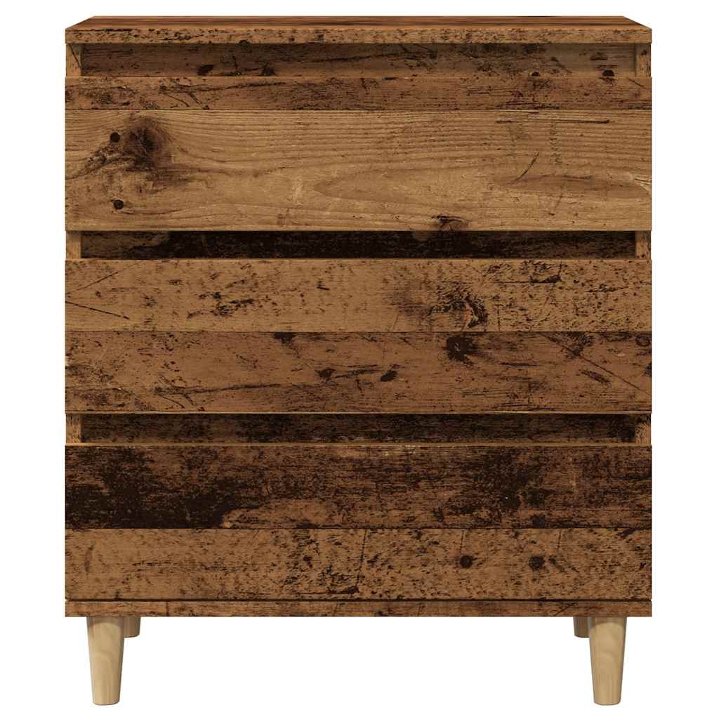 Buffet vieux bois 60x35x70 cm bois d'ingénierie - XIOS