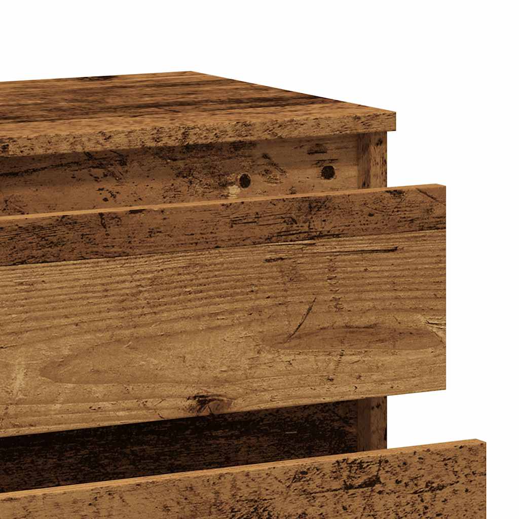 Buffet vieux bois 60x35x70 cm bois d'ingénierie - XIOS