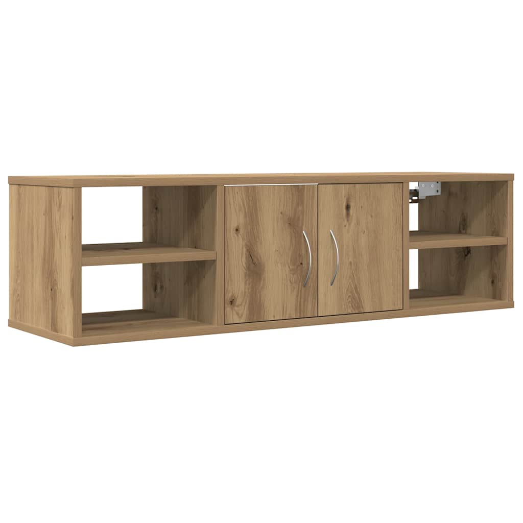 Armoire murale chêne artisanal 101x30x29 cm bois d'ingénierie - XIOS