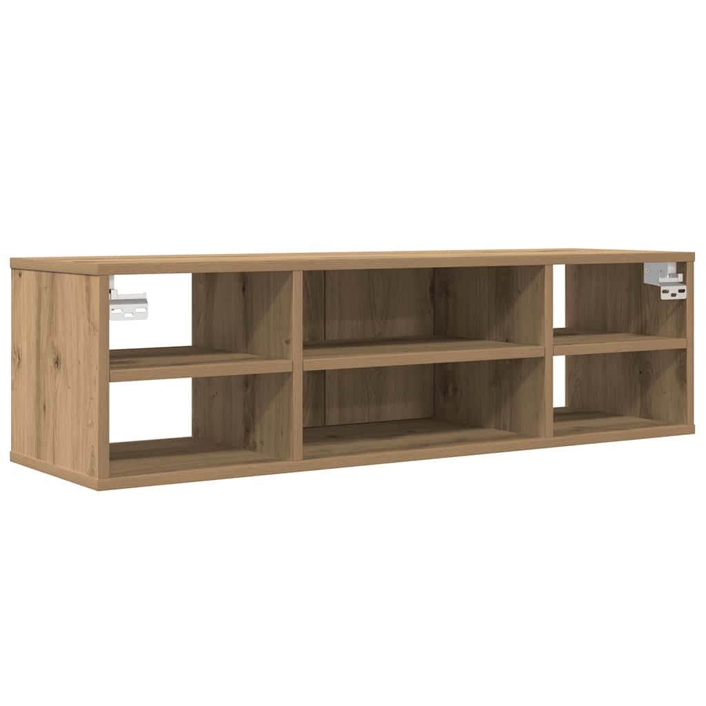 Armoire murale chêne artisanal 101x30x29 cm bois d'ingénierie - XIOS