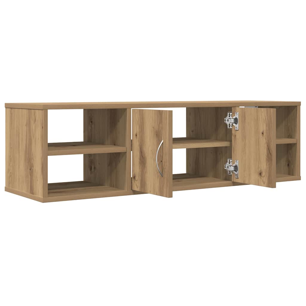 Armoire murale chêne artisanal 101x30x29 cm bois d'ingénierie - XIOS