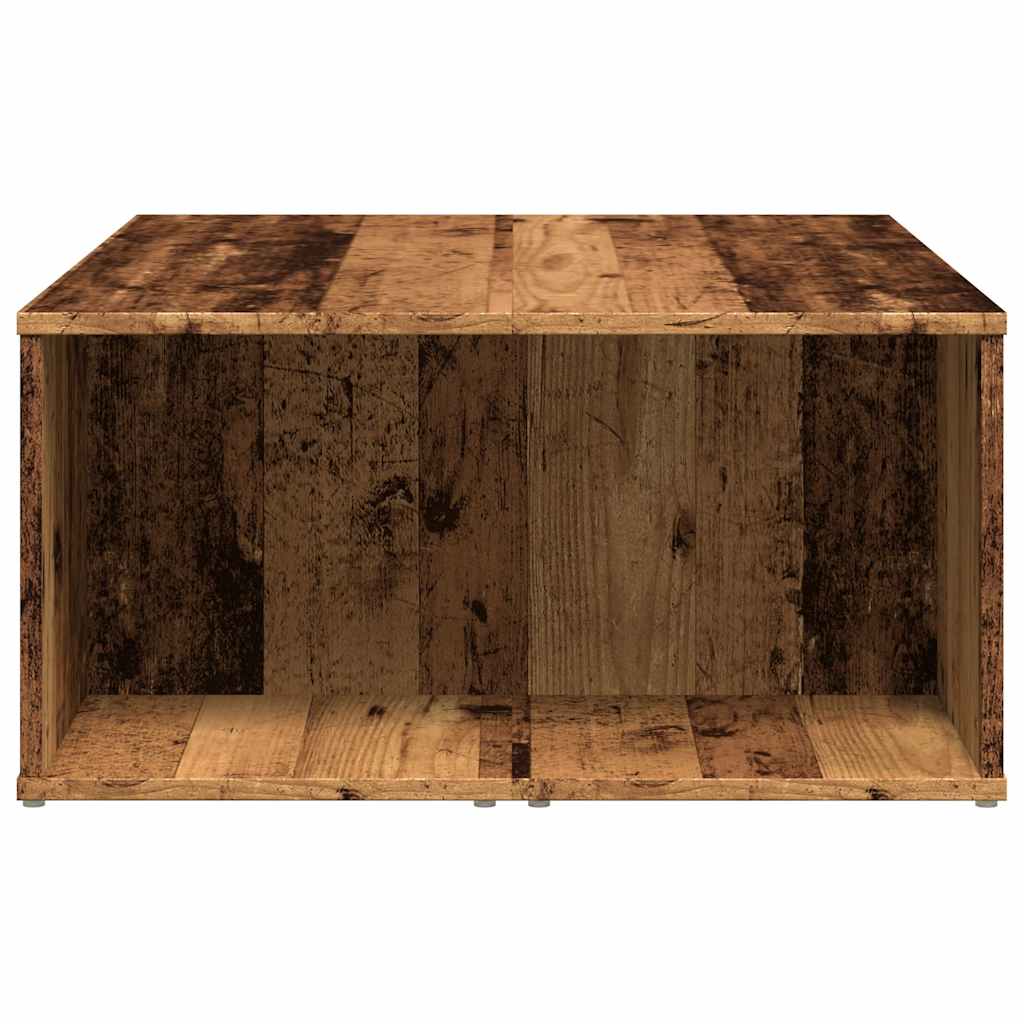 Table basse vieux bois 90x67x33 cm bois d'ingénierie - XIOS