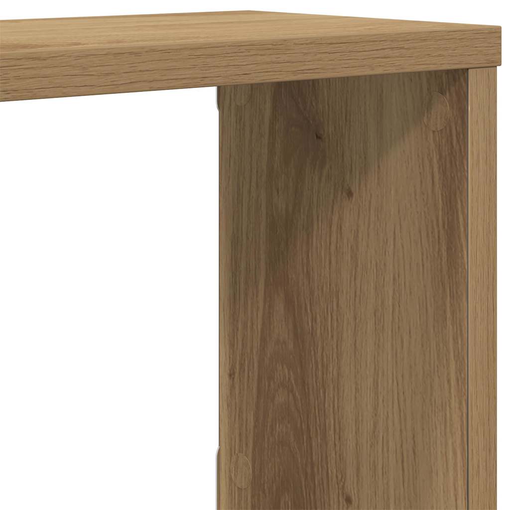 Étagères cube murales 2 pcs chêne artisanal bois ingénierie - XIOS