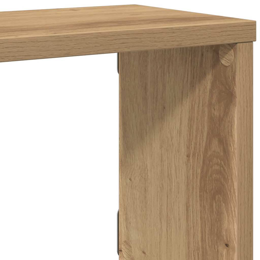 Étagères cube murales 4 pcs chêne artisanal 60x15x23 cm - XIOS
