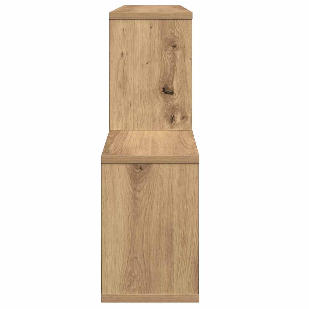 Étagère murale chêne artisanal 100x18x53 cm bois d'ingénierie - XIOS