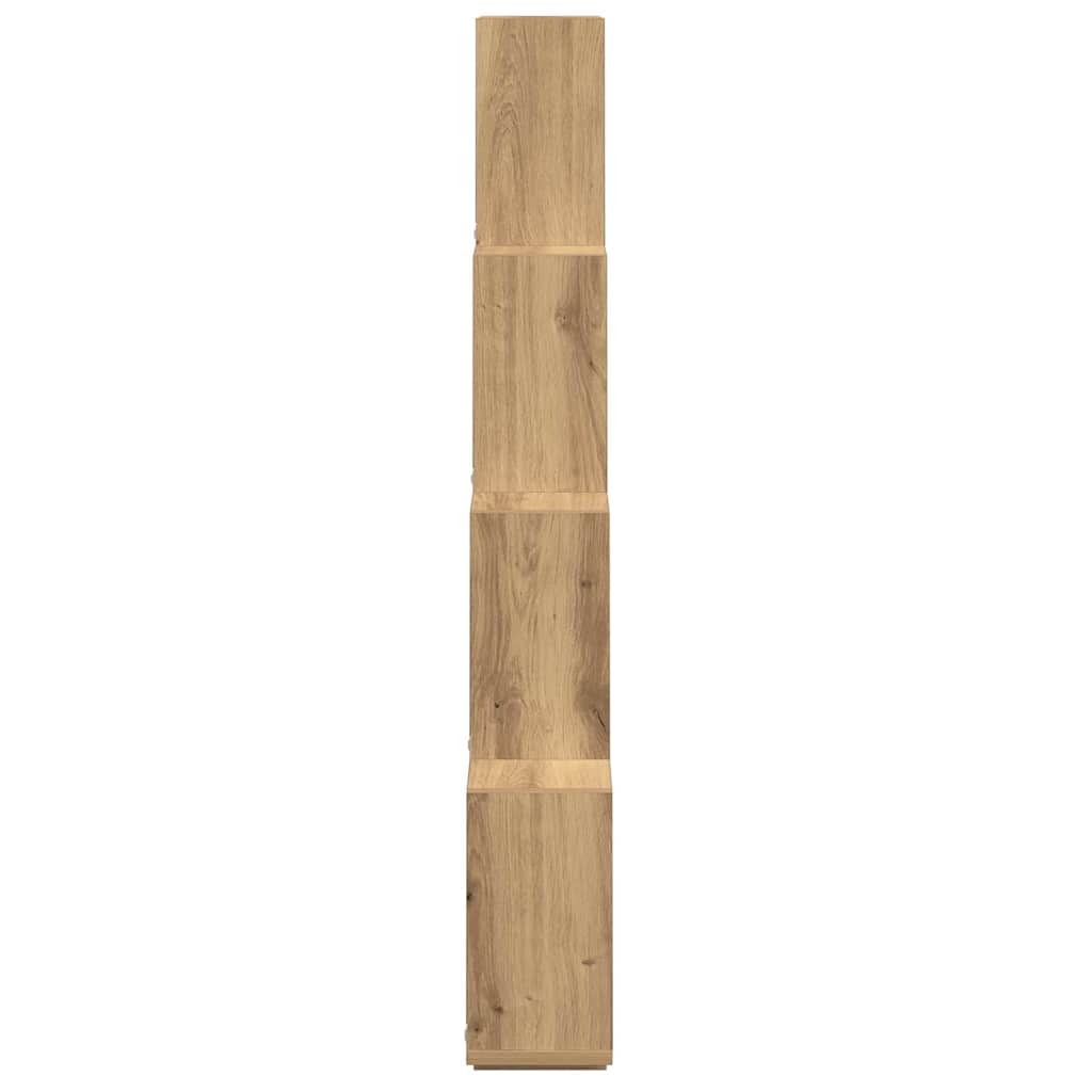 Étagère murale en forme de cube chêne artisanal 90x15x119,5 cm - XIOS