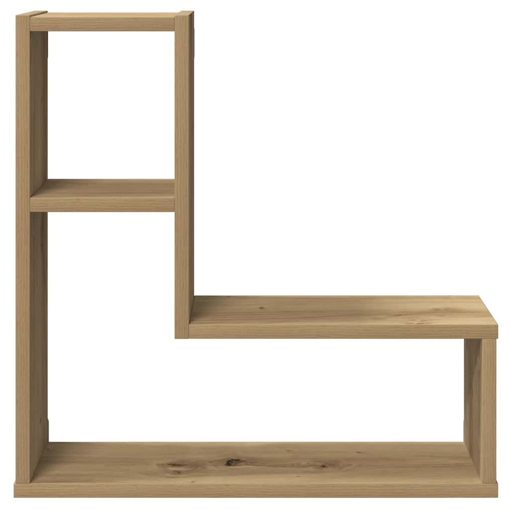 Étagères cube murales 2 pcs chêne artisanal bois d'ingénierie - XIOS
