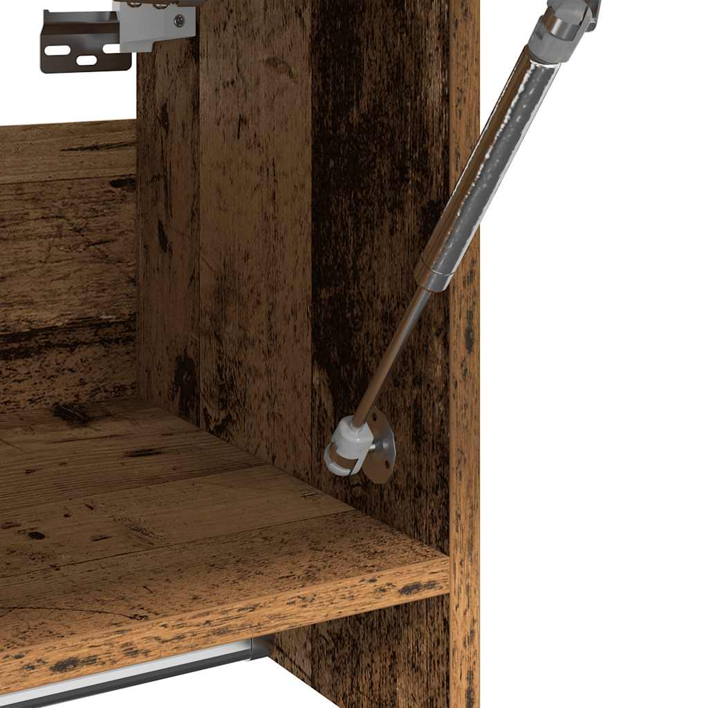 Garde-robe vieux bois 70x32,5x35 cm bois d'ingénierie - XIOS