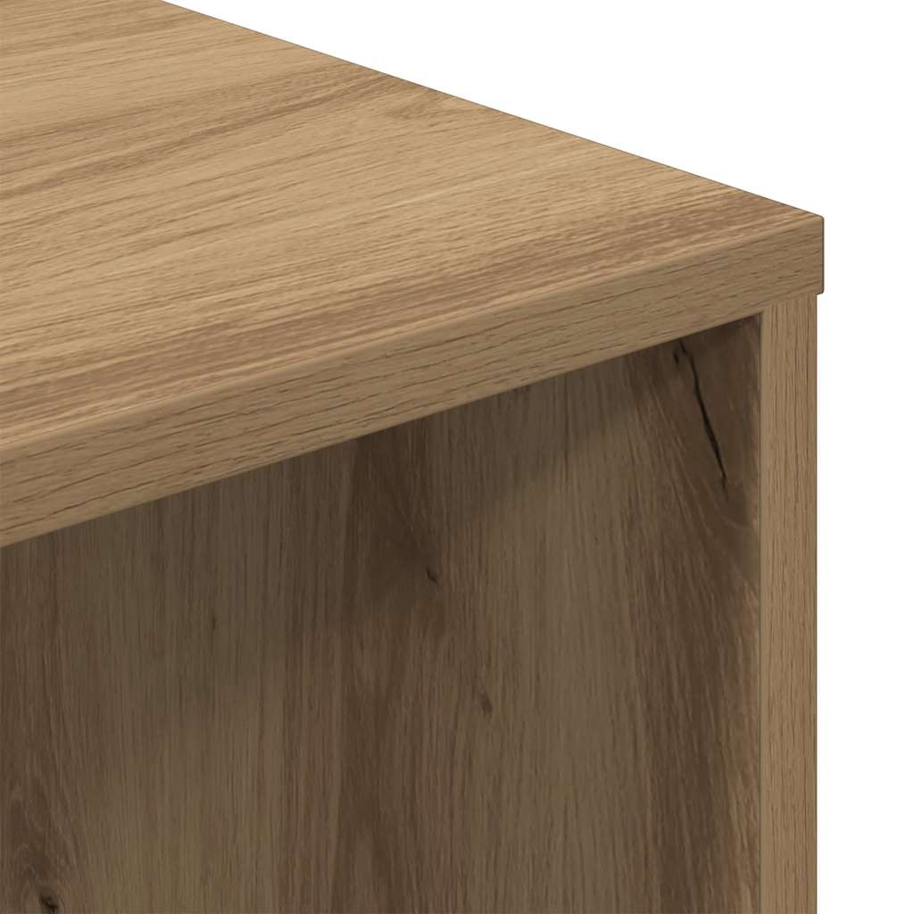 Bureau chêne artisanal 102,5x35x75 cm bois d'ingénierie - XIOS