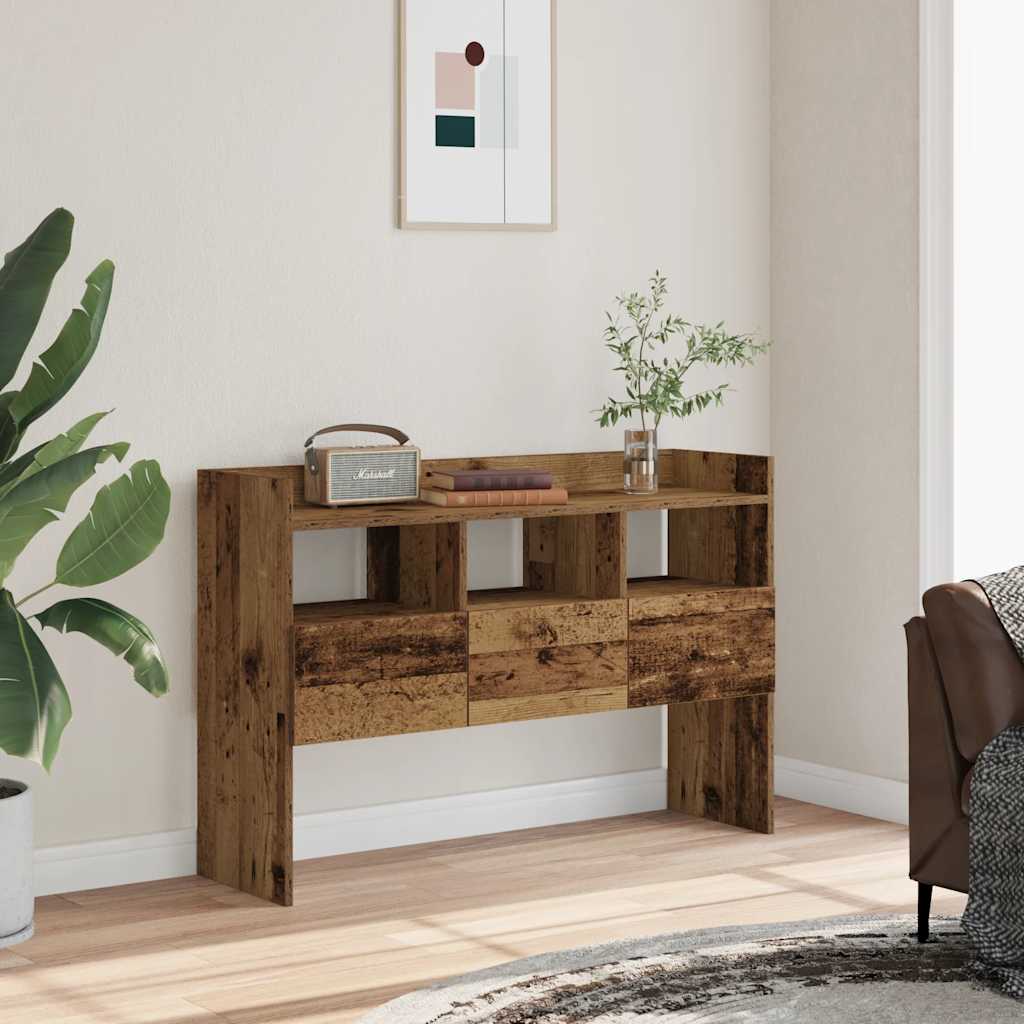 Buffet vieux bois 105x30x70 cm bois d'ingénierie - XIOS