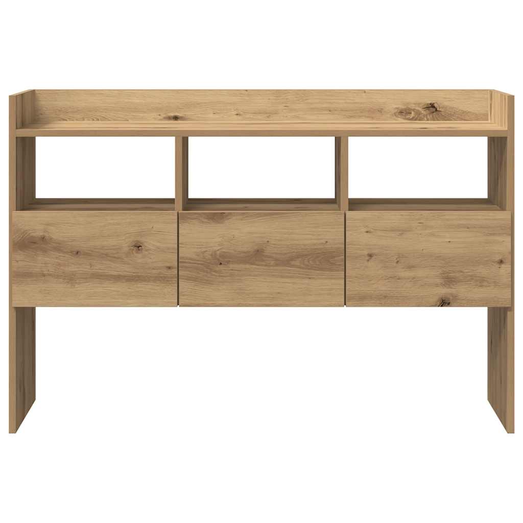 Buffet chêne artisanal 105x30x70 cm bois d'ingénierie - XIOS