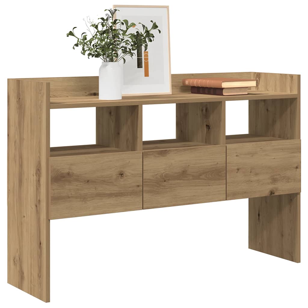 Buffet chêne artisanal 105x30x70 cm bois d'ingénierie - XIOS
