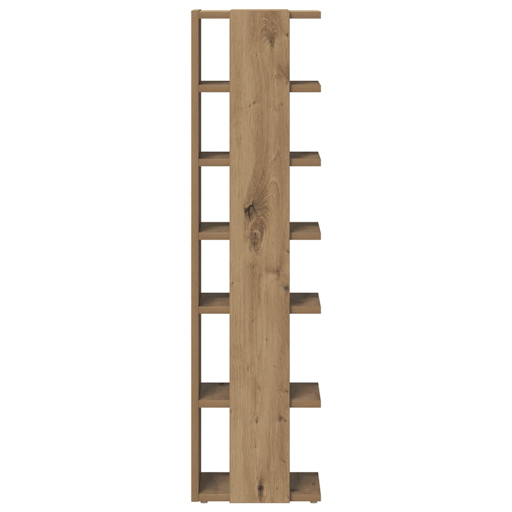 Armoire à chaussures chêne artisanal bois d'ingénierie - XIOS