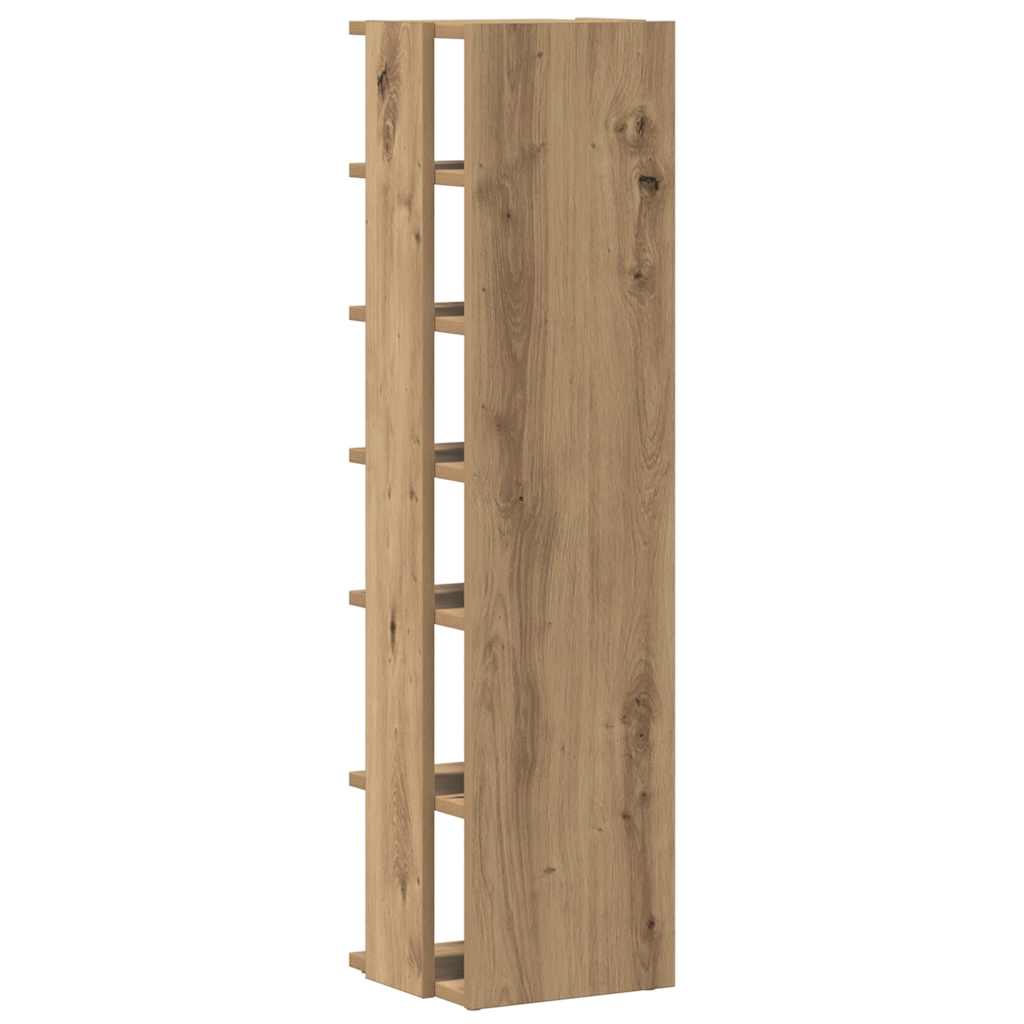 Armoire à chaussures chêne artisanal bois d'ingénierie - XIOS