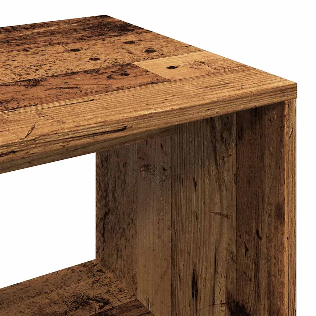 Garde-robe vieux bois 80x40x110 cm bois d'ingénierie - XIOS