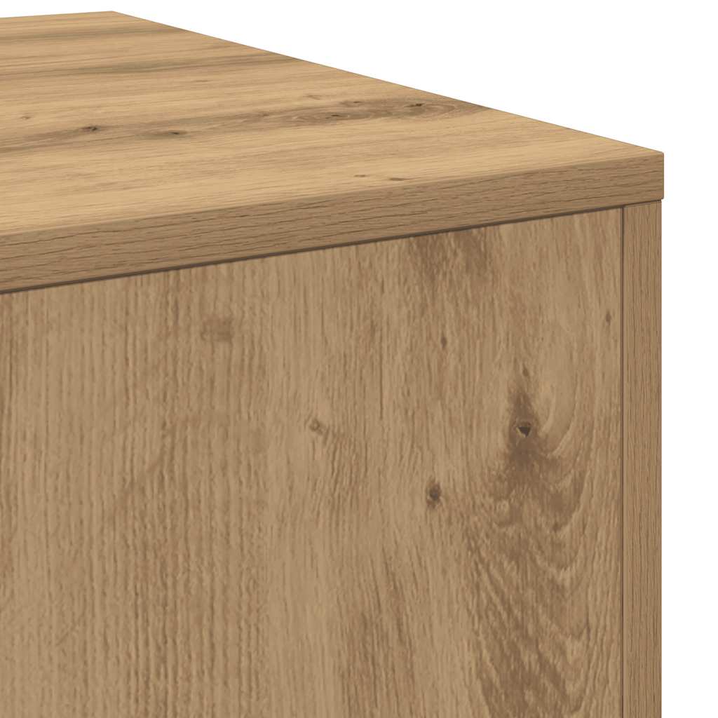Tables d'appoint 3 pcs chêne artisanal bois d'ingénierie - XIOS