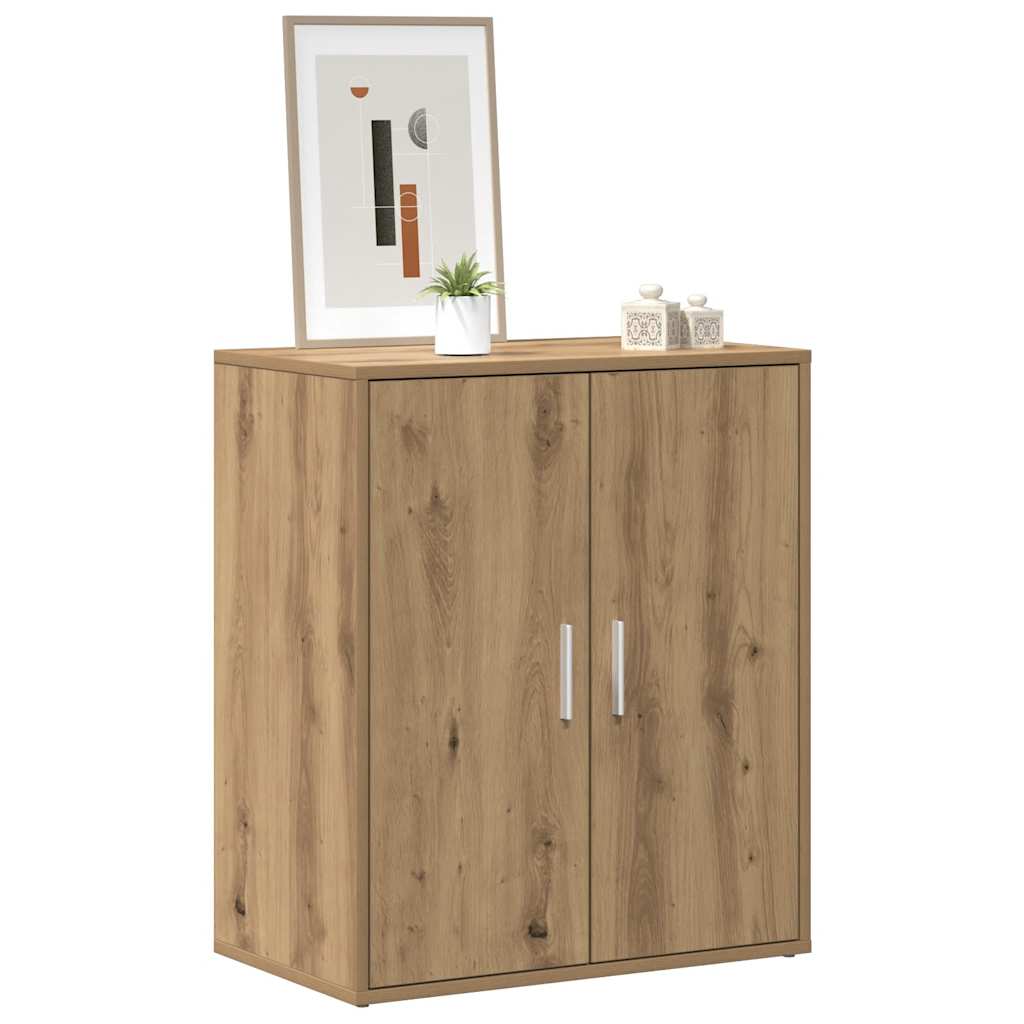 Armoire à chaussures chêne artisanal bois d'ingénierie - XIOS