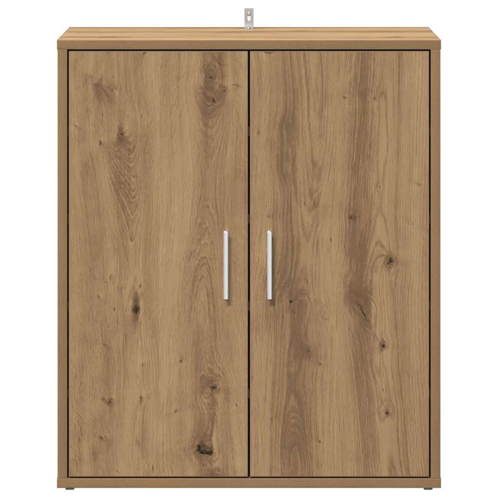 Armoire à chaussures chêne artisanal bois d'ingénierie - XIOS