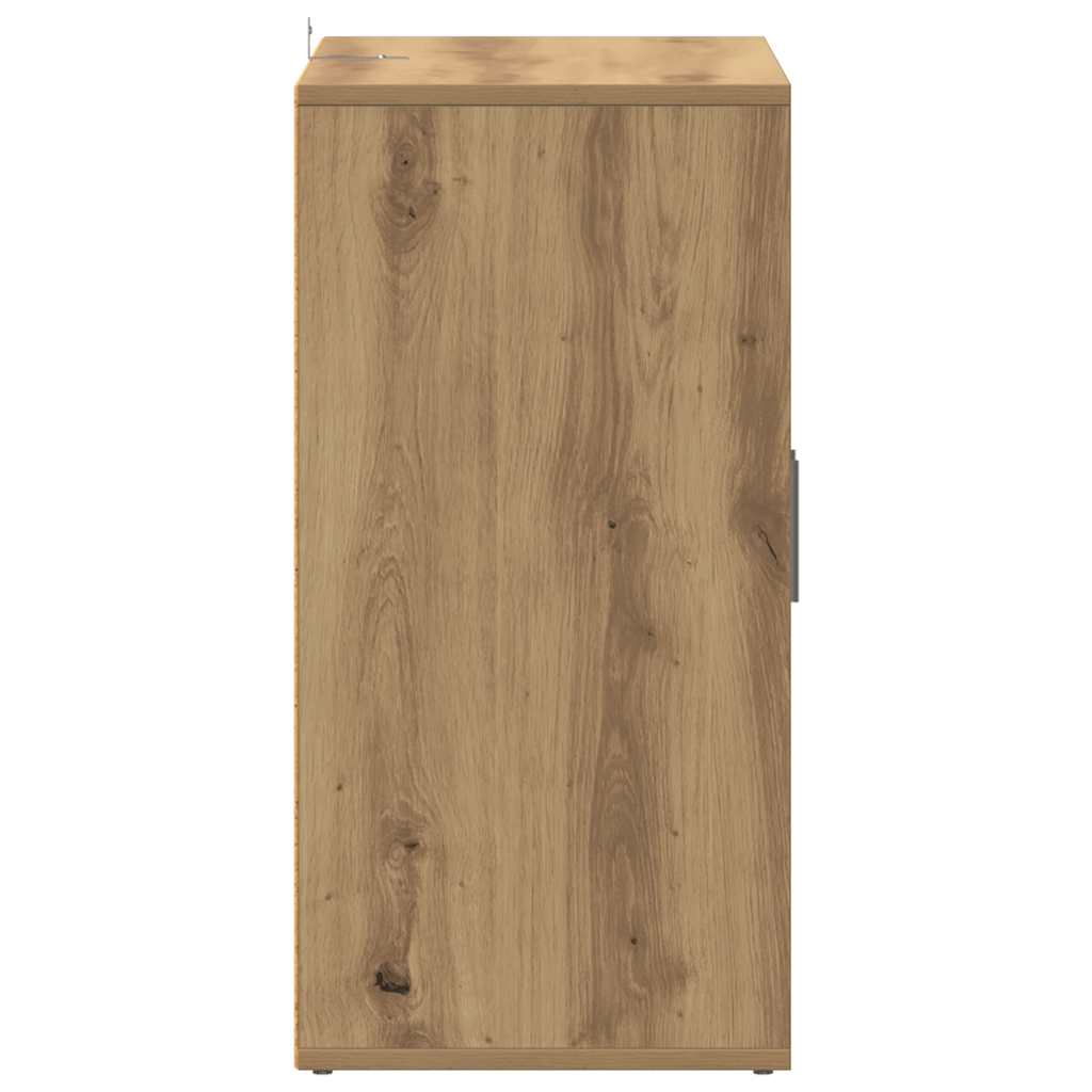 Armoire à chaussures chêne artisanal bois d'ingénierie - XIOS