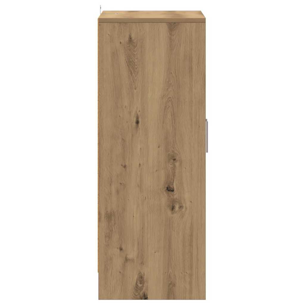 Armoire à chaussures chêne artisanal bois d'ingénierie - XIOS